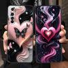 Мягкий силиконовый чехол с принтом цветного сердца-любовь Для Realme 13 12 11 10 9 Pro Plus GT3 GT2 C21 C25 C35 C53 C55 C67 Pro 5G Чехол-бампер для телефона