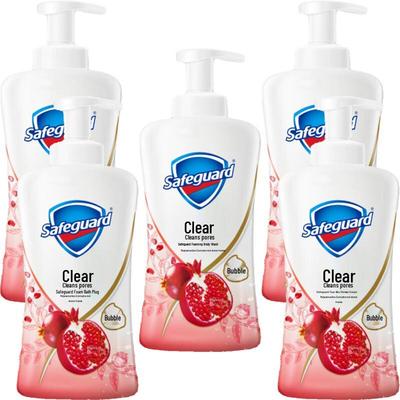 Гель для душа Safeguard Красный Гранат, пенящийся - Упаковка 5 x 700 г