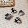 Korean Crab Hair Clip Women Acetate Hair Clips Cute Small 2.5cm Plaid Claw Clip Girls Hair Barrettes Hair Claw Hair Accessories