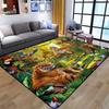3D Printing Tiger Beauty Printed Carpet for Living Room Non-Slip Area Rug Bedroom Modern Home Decoration Yoga Mat Dropshipping