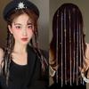 1PCS Flash Drill Tassel Chain Hairpin Braided Hair Headdress Shiny Chain Party Jewelry Hair Accessories Women Jewelry Gifts