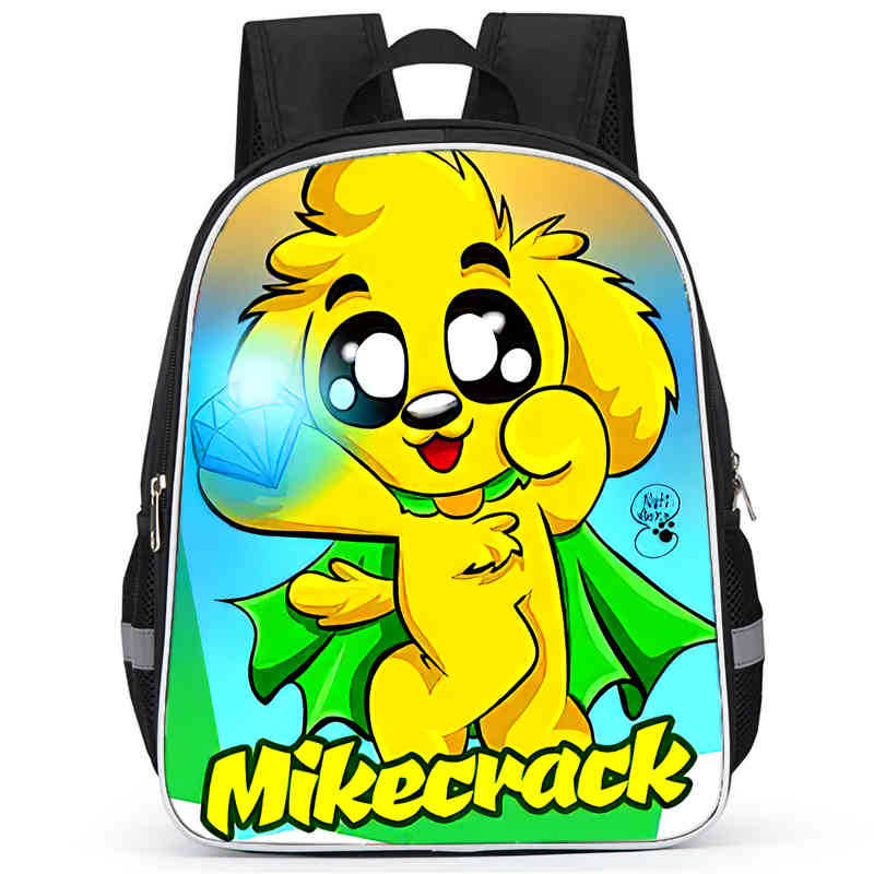 Школьный рюкзак Mikecrack Высококачественная печать Многофункциональный Оксфордский на молнии Легкий рюкзак