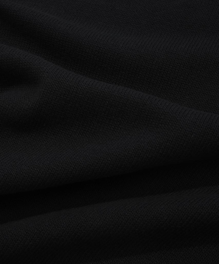 COVERNAT C Logo Crew Neck Knit Black
