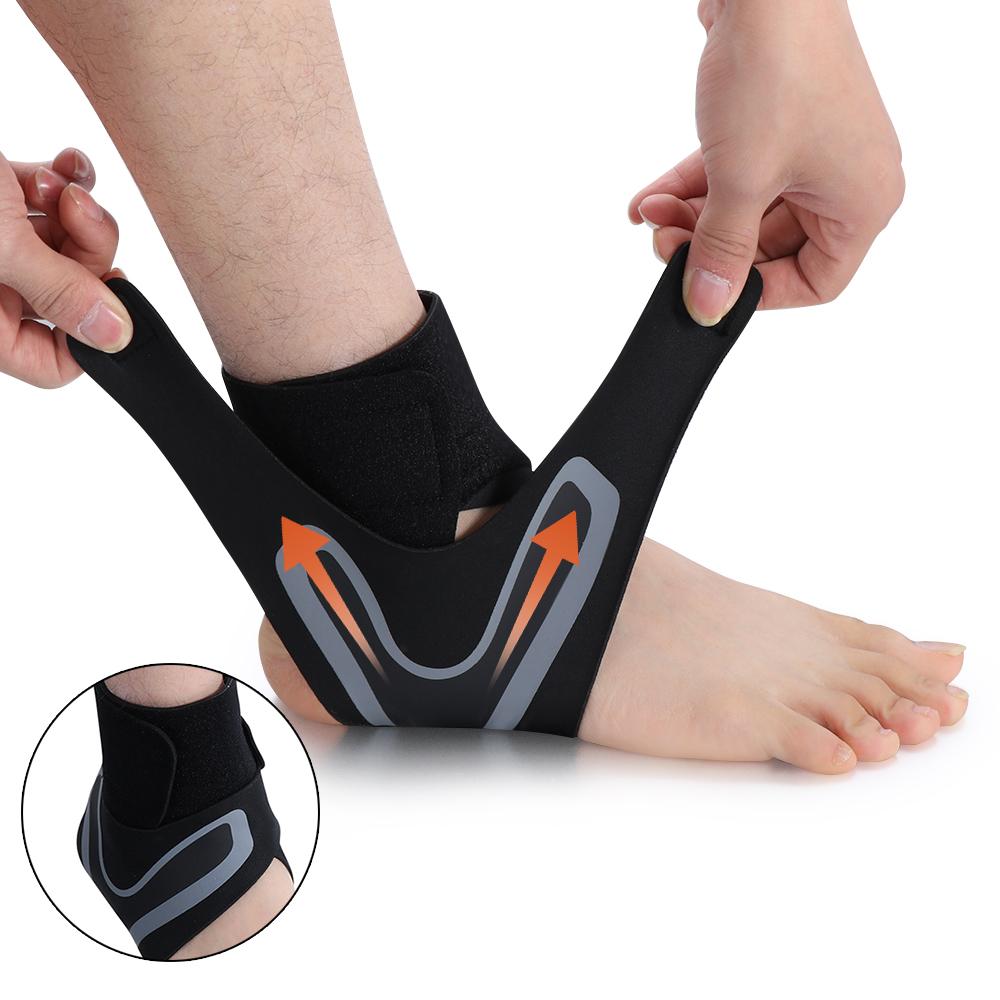Bandage Anti Sprain Anke Support Brace Adjustable Elastic Ankle Brace Compression Ankle Wrap