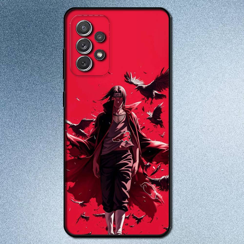 U-Uchiha M-Madara I-Itachi Phone Case For Samsung S25,S24,S21,S22,S23,S30,Ultra,S20,Plus,Fe,Lite,Note,10,9,5G Black Cover