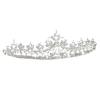 Baroque Branch Bridal Crown Rhinestone Tiara Dragonfly Wedding Hair Accessory