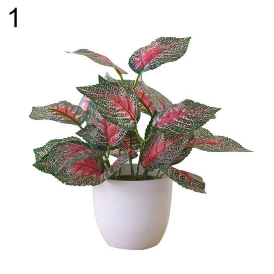 Искусственная листва, растение в горшке, бонсай, свадебная вечеринка, домашний торговый центр, офисный декор