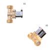 Npsm Электрический латунный электромагнитный клапан постоянного тока Вода Воздух Нормально закрытые клапаны