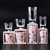 Выпущено в Fuji Glass Tajima Glass Sakura Rock Glass x Стакан для напитков «Сакура» x Мини-стакан для виски «Сакура» x Мини-стакан для напитков «Сакура» набор «Сакура»
