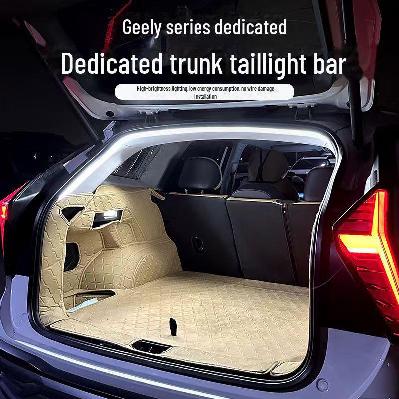 Светодиодная лента для подсветки багажника Geely Xingyue L для безразрушающей установки в моделях Xingyue, Boyue и Binyue
