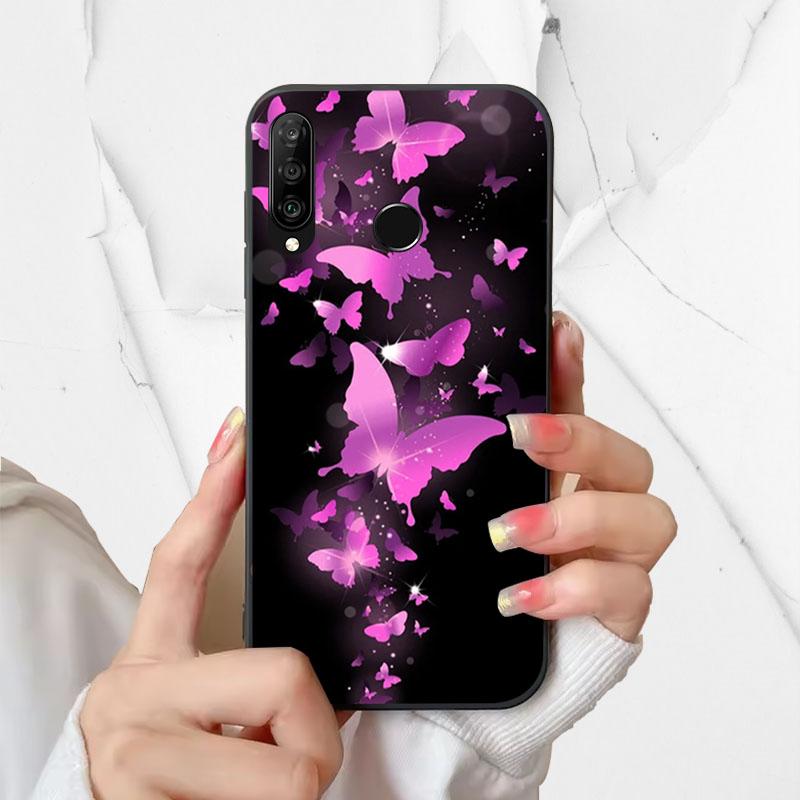 Чехол для телефона Huawei P30 Lite Силиконовый чехол MAR-LX1A Модный Расписной Ударопрочный Мягкий Fundas Для Huawei Nova 4e Чехол P30Lite