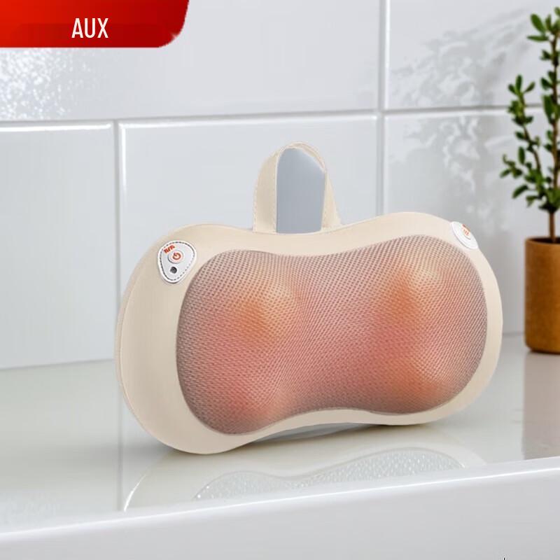 Aux Rechargeable Heated Massage Cushion