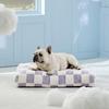 Lesure Собака Питомец Питомец Кошка Пена Съемный Легкий Стильный Кровать для питомца, Кровать, Подушка, Кровать, Водонепроницаемый, Наполнитель высокой упругости, Чехол, Нескользящий, Чистый, Пушистый,