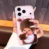 Милый чехол для телефона M-monchhichis-s для iPhone 17, 16, 15, 14, 13, 12, 11 Plus, Pro Max, мягкий прозрачный чехол