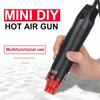 Ручная термоусадочная ручка для горячего воздуха, термоусадочная ручка, 220 В, 300 Вт, инструменты для сушки, термоусадочная машина (Случайный цвет