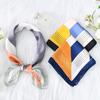 Women'S New Fashionable Atmosphere Simulation Silk Scarf Neck Protection Scarf Spring Summer Autumn Square Scarf