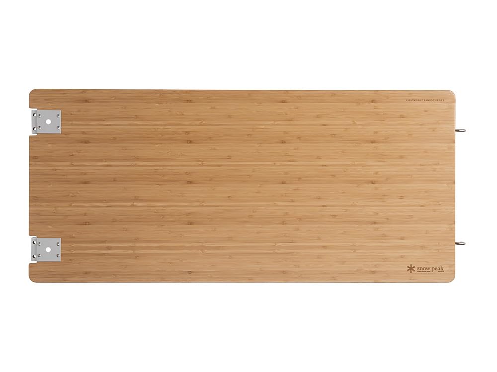 Snow Peak Table Long Light Bamboo Table Desk Camping Outdoor Multi-Function CK-117TL