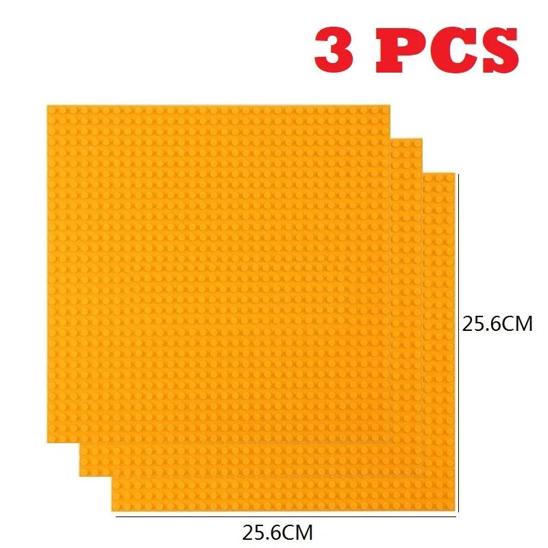 3 шт. Базовая пластина 32x32 32x16 точек Кирпичи СДЕЛАЙ САМ Малый размер Городские Дорожные блоки Базовая пластина Строительство Строительные игрушки Для детей