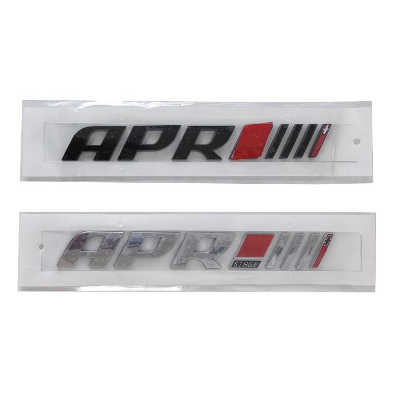 txbng3 3d ABS Logo APR Emblem Letters Car Trunk Badge Decal APR Sticker Accessories