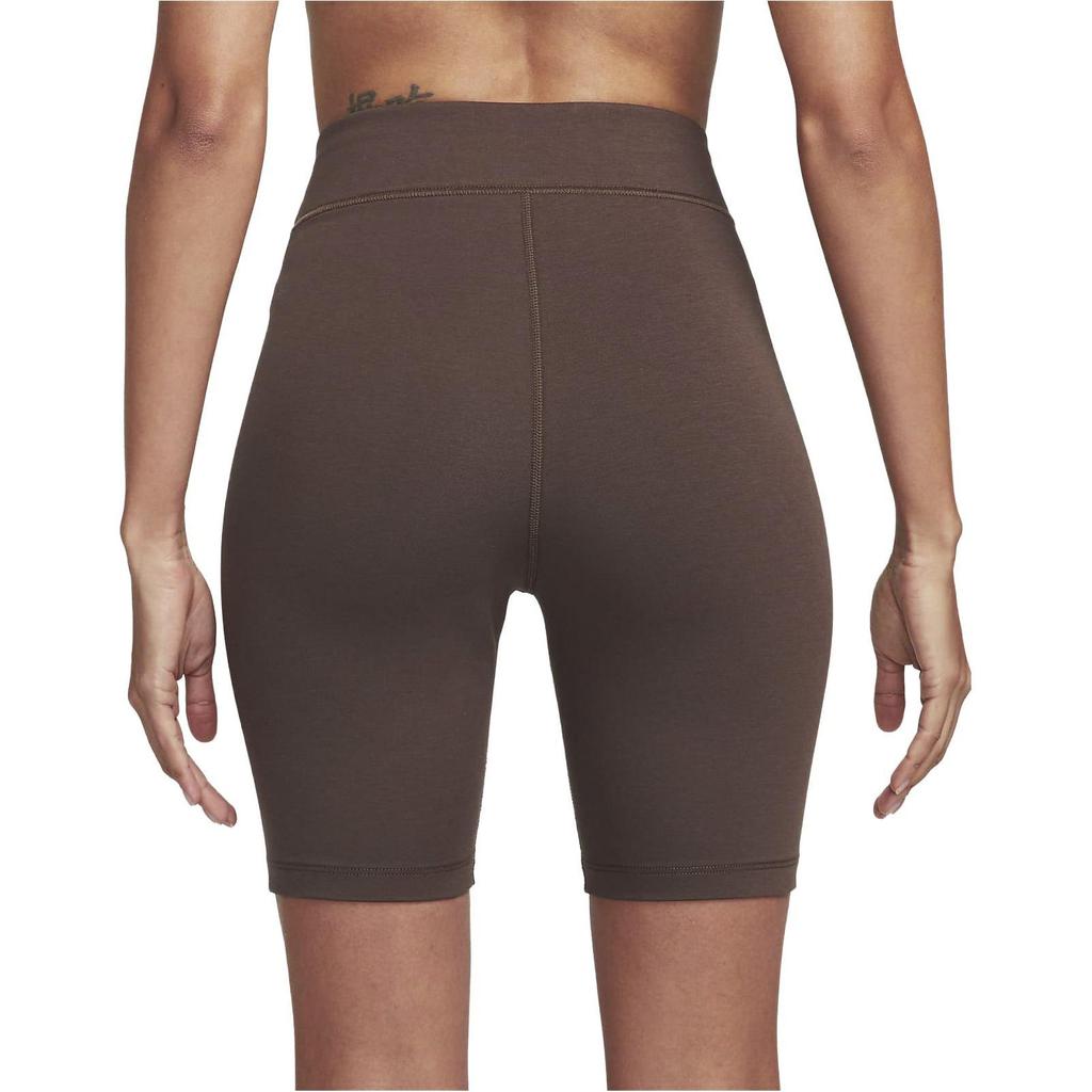 Nike Спортивные шорты-велосипедки женские Sportswear Leg-A-See Коричневые DV7798-237