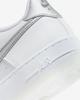 FV3981-100 Nike GS Air Force 1 White Pure Platinum Football Grey Metallic Silver