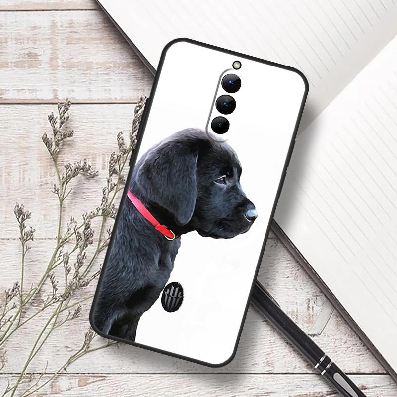 Black Labrador Dog Case For ZTE Nubia Red Magic 10 Air 6S 7S 6 7 Pro RedMagic 8 9 8S 9S 10S 11 Pro Plus Cover