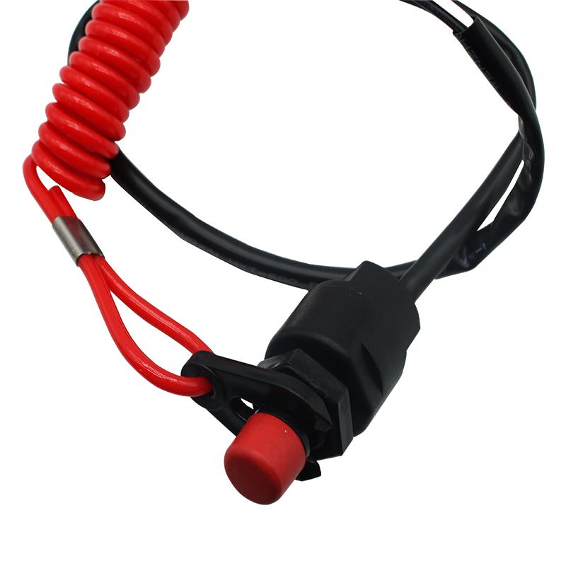 Motorcycle Kill Stop Switch Cut Off Boat Dirt Pit Bike Engine Tether Outboard Engine For Yamaha Suzuki Honda