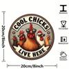 Ретро Металлическая Настенная Арт-Вывеска Декор для Дома 20x20см