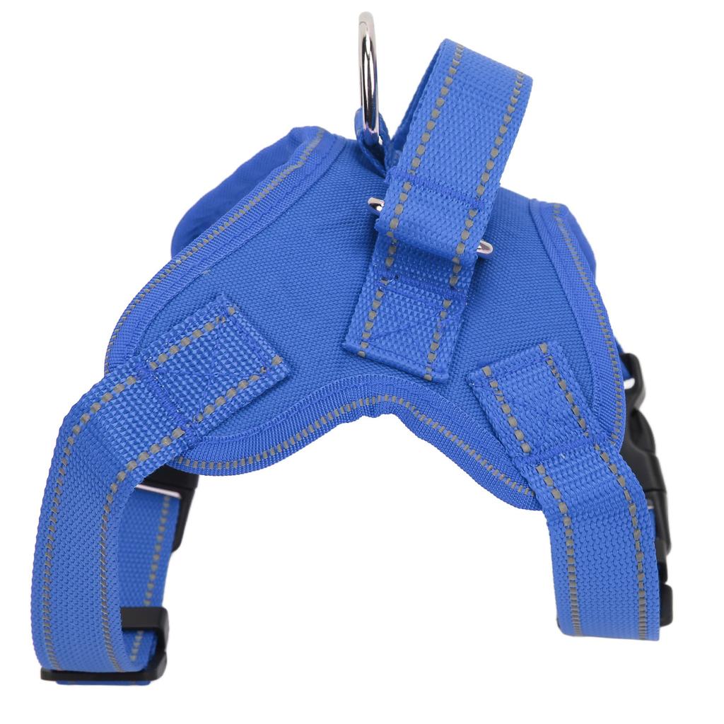 Dog Harness Multifunctional Reflective Adjustable Oxford Cloth Pet Saddle Harness for Dogs Pets