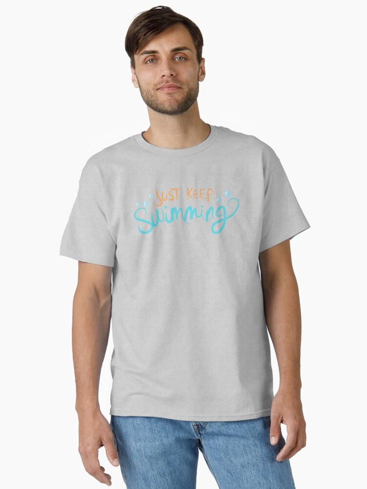 The Little Mermaid Just Keep Swimming Classic T-Shirt