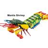 Marine Life Skin Shrimp Hermit Crab Mini Particle Building Blocks - Marine Toys, Children's Assembly Puzzle DIY Model Biology