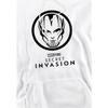 Marvel Мужская толстовка с капюшоном Secret Invasion Mono Badge