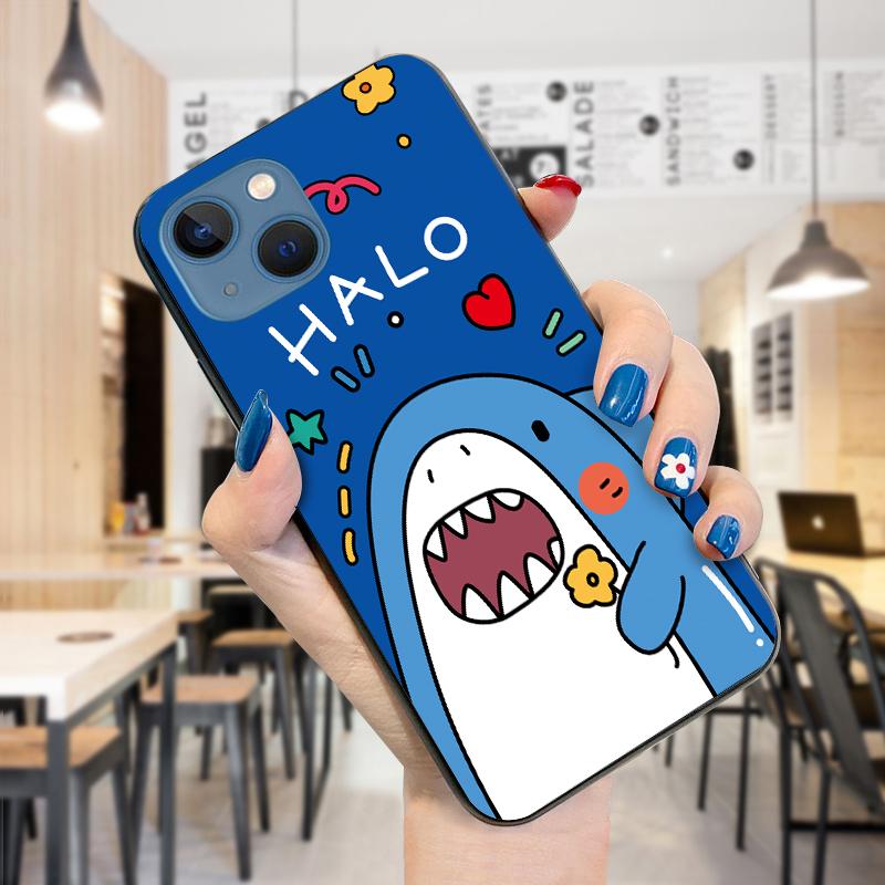 Мягкий силиконовый чехол из ТПУ с милыми мультяшными животными для iPhone 14 13 12 11 Pro Max 7 8 6 6s SE Samsung Galaxy S23 S22 Ultra S21 A53 M33 M30 S9 A21s