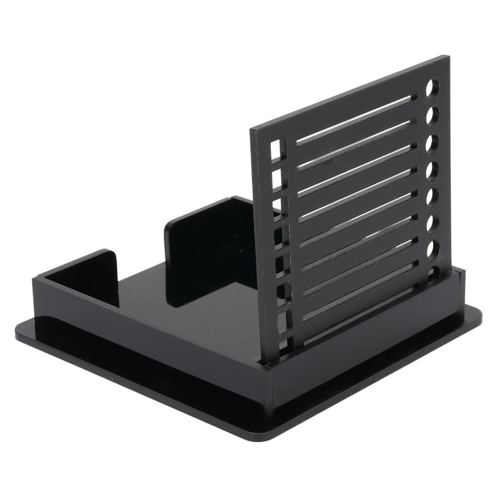 3x3 Inch Sticky Note Holder ABS Sticky Pads Dispenser Notes Organizer To-do List Planning