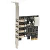 Концентратор карт расширения PCI E - USB, 4 порта USB2.0, поддержка горячего подключения, внутренний USB-концентратор для Windows 10, 8, 7