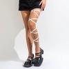 Sex Long Elastic Band Leg Chains for Women Trendy Hot Nightclub Thigh Chains Body Accessories 2026 Fashion Jewelry Female Gifts