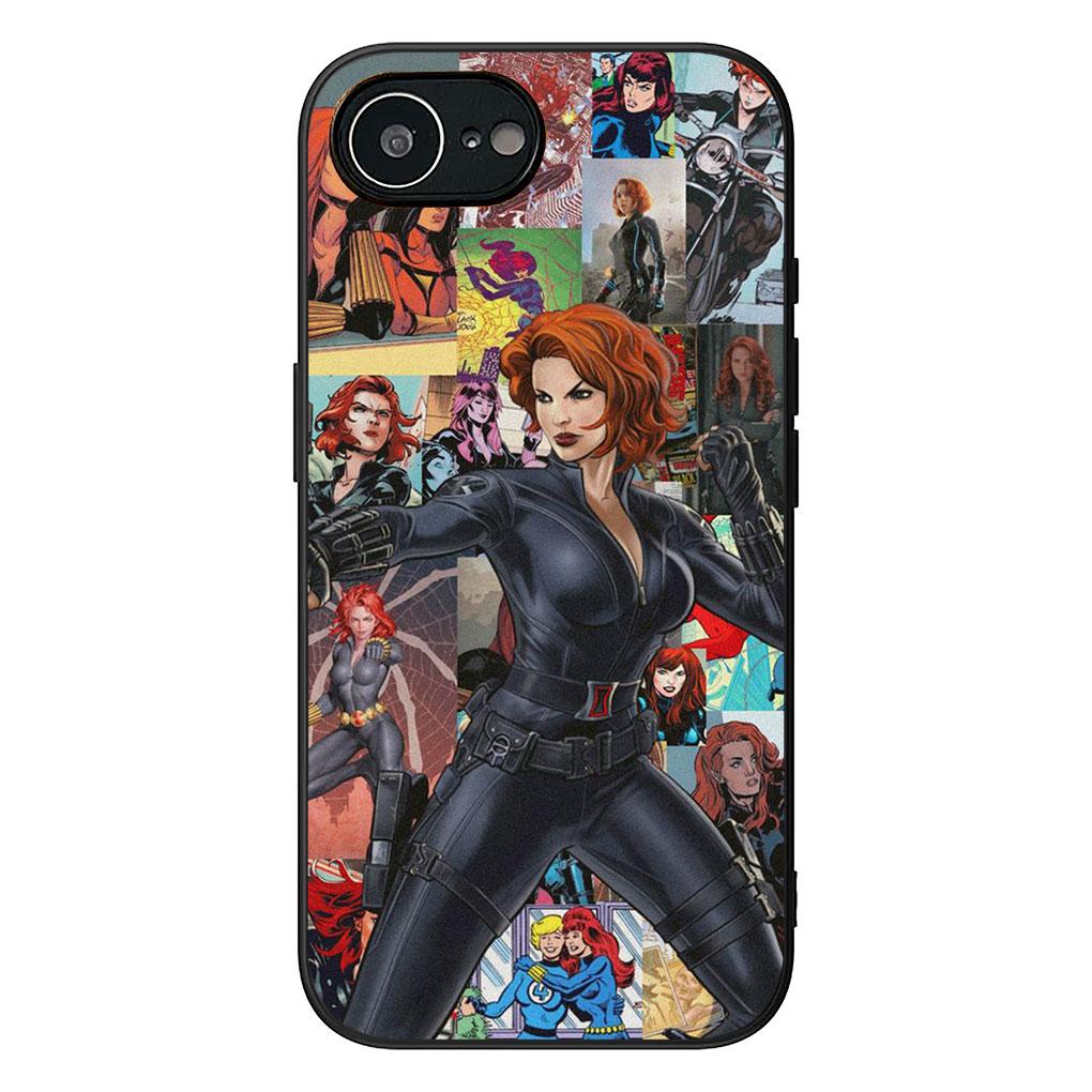 Чехол для телефона Marvel Черная Вдова Comics для Huawei P30 P20 Mate 10 20 Lite Pro Y7 Y8S Y9A Y9 Prime P Smart 2019 Мягкий чехол