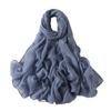 58 Colors Plain Candy Color Cotton Viscose Shawl Scarf Lady High Quality Solid Wrap Pashmina Stole Muslim Hijab Snood 180*90Cm