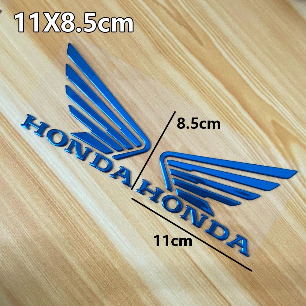 Honda Набор для модификации мотоцикла Логотип 3D наклейка HONDA Гальванизированная буквенная наклейка Водонепроницаемая наклейка Мотоаксессуары Cbr 600