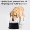 2000ml Floating Pet Water Bowl Keeps Chin Dry Pet Puppy Drinking Dispenser  Cats and Dogs