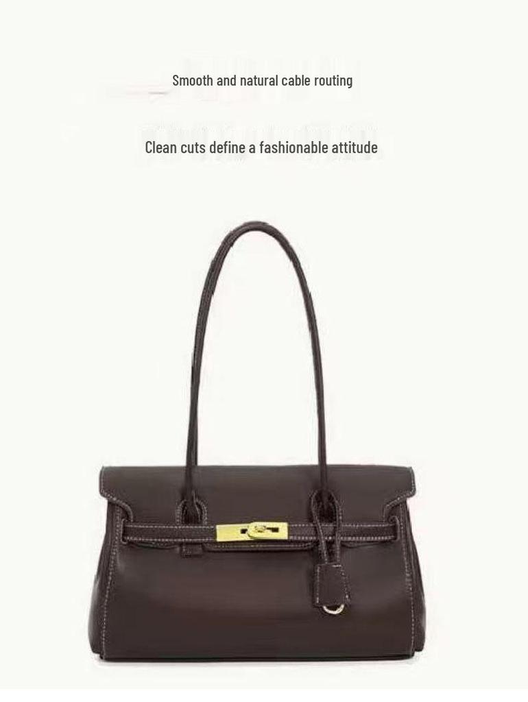 JWPEI Сумка-багет Yara - Коллекция Осень 2025, Вместительная сумка-тоут под мышкой