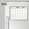 Refrigerator Magnetic Dry-Erase Calendar Reusable Monthly Planner Whiteboard Fridge Magnet Home Office Weekly Schedule Planning Board