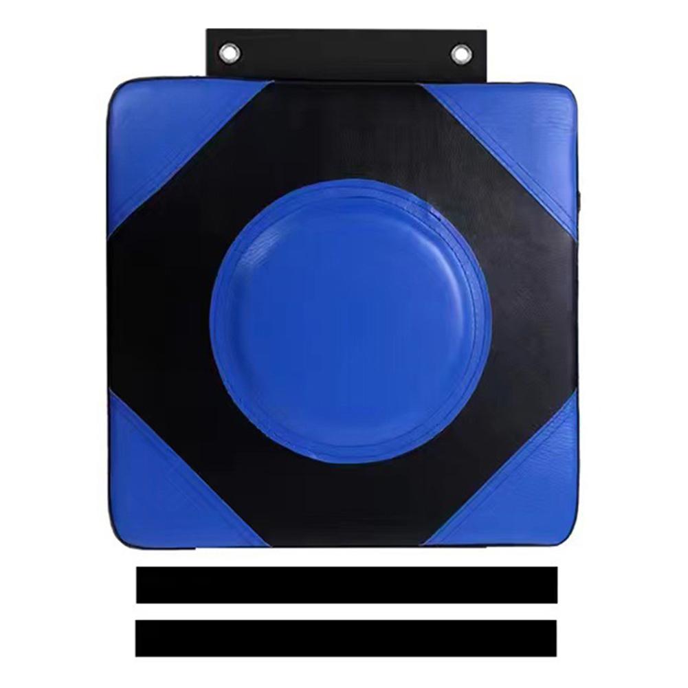 Square Wall Target PU Leather Boxing Training Sandbag Adjustable Height Punching Bag Wall Punching Pad for Fitness Taekwondo