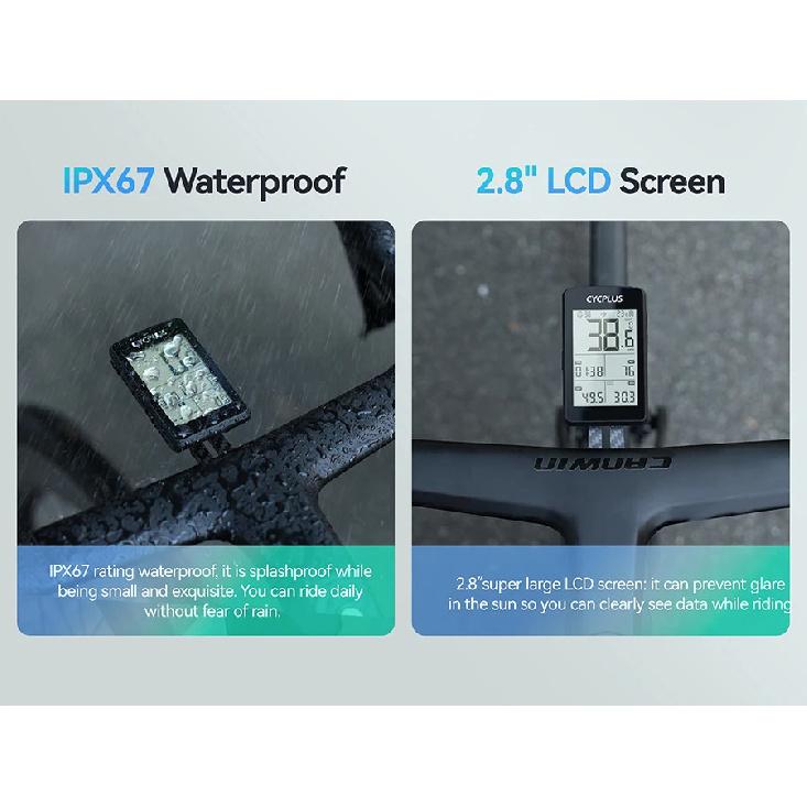 CYCPLUS M3 GPS Велокомпьютер Велоспорт Велосипедные Аксессуары Беспроводной ANT+ BLE 5.0 Водонепроницаемый Спидометр Велосипеды Езда Одометр
