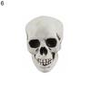 Украшение в виде черепа, креативная модная нежная реалистичная вечерние домашняя статуя человеческого черепа, украшение, модель кости головы