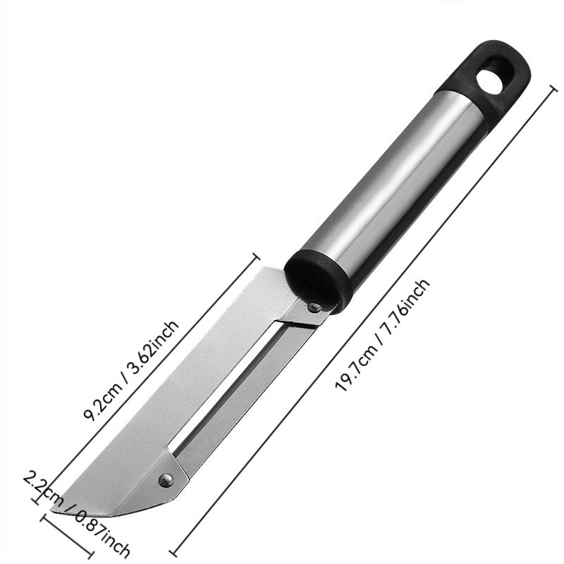 Многофункциональный овощечистка, резак из нержавеющей стали, острый нож для чистки картофеля и моркови, острый рубанок для фруктов, кухонные гаджеты