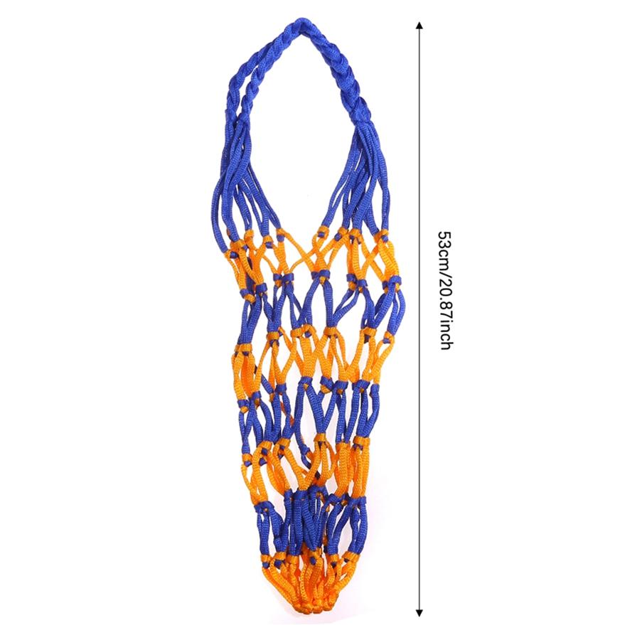 Портативные утолщенные футбольные сетчатые сумки, спортивные баскетбольные сумки для переноски одного мяча