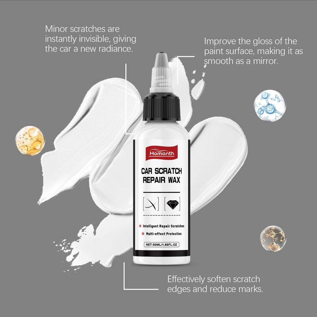 Car Scratch Wax & Paint Care Fluid - Removes Scratches & Stains from Car Paint, Polishes & Maintains Paint Surface