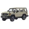Kyosho Original Масштаб 1/43 Toyota Land Cruiser 70 (бежевый) Литая модель KS03928BE