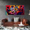 Music Wall Art Canvas Painting Jazz Abstract Posters and Prints Modern Wall Decor Artwork for Living Room Home Decor Pictures